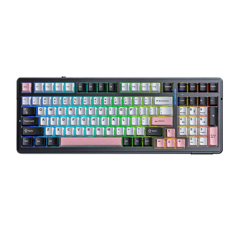 What are the product highlights of the AULA F99 mechanical keyboard?(图2)