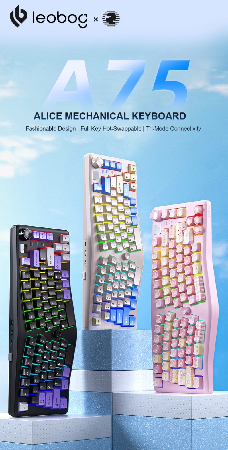 Understanding the Benefits of the AULA-LEOBOG A75 Gasket Mechanical Keyboard: Features, Performance, and Troubleshooting(图1)