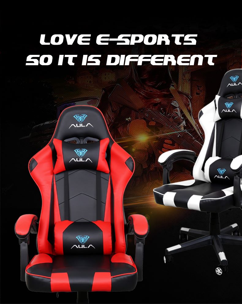 AULA F8093 Gaming Chair: Ergonomics and Style for the Perfect Gaming Setup(图1)