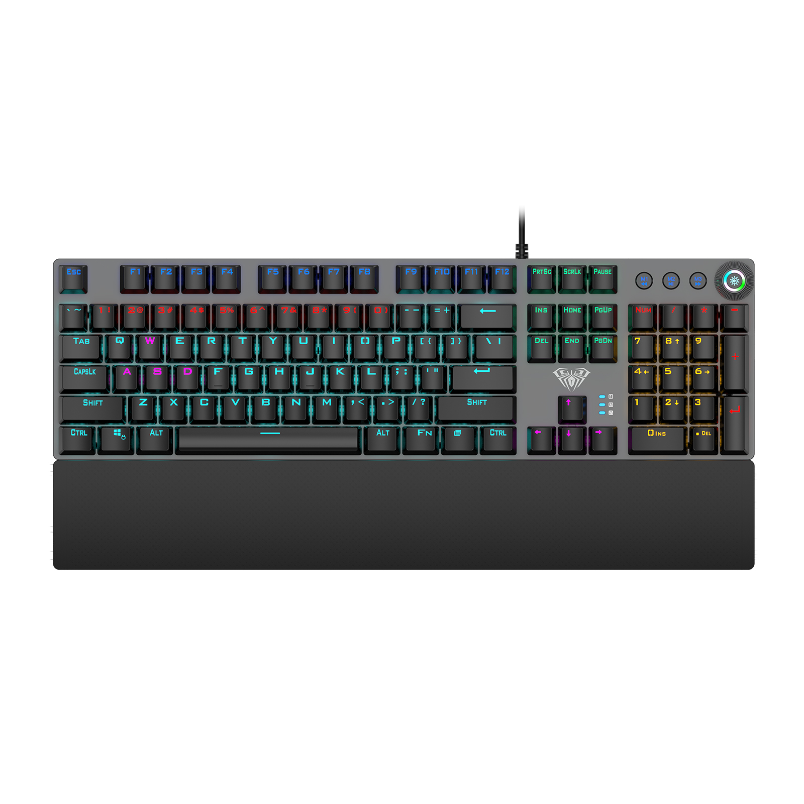 AULA F2058 USB Gaming Keyboard LED Light