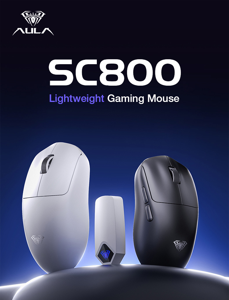 AULA SC800 Three-mode Gaming Mouse(图1)