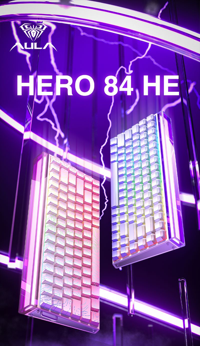 AULA HERO 84 Magnetic Switch Keyboard(图1)