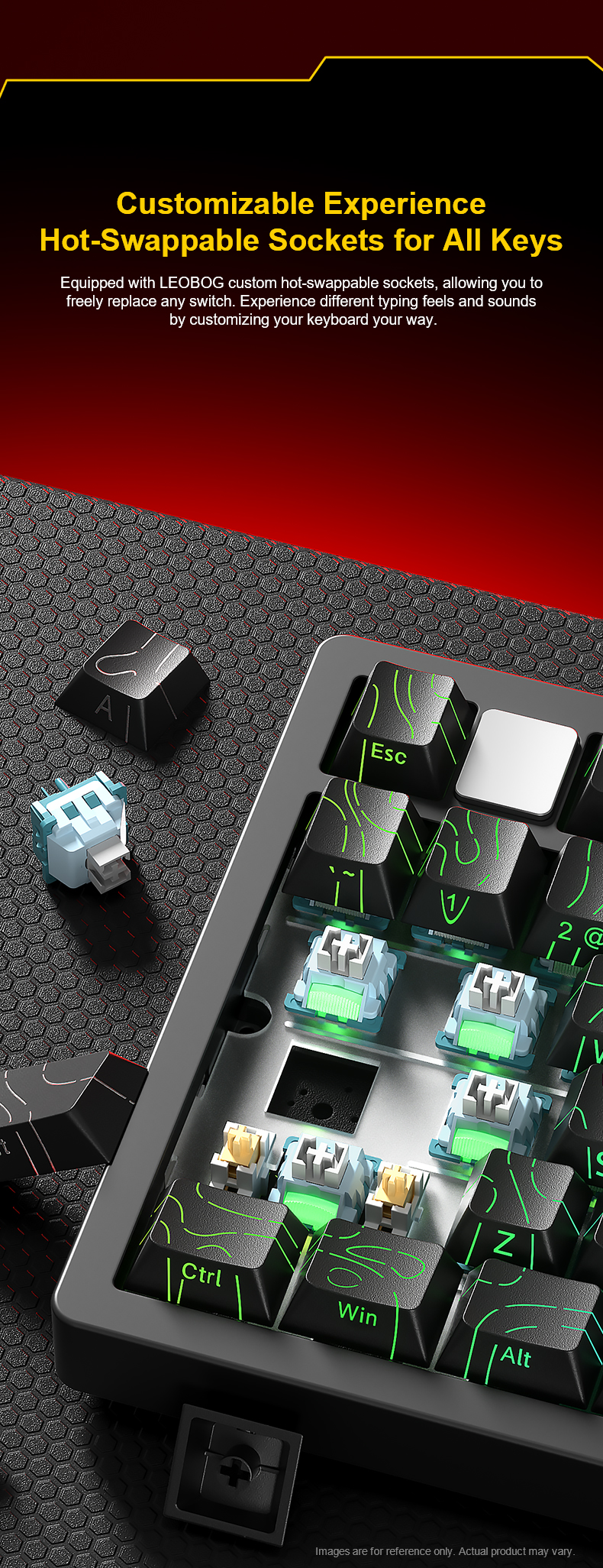LEOBOG Hi75C Pro Wired Mechanical Keyboard(图6)