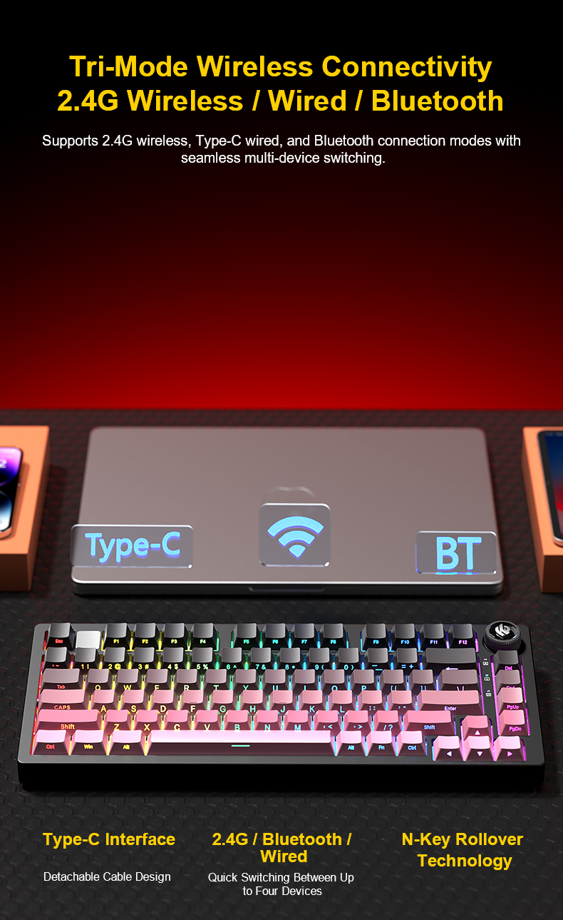 LEOBOG Hi75C Pro Wired Mechanical Keyboard(图10)