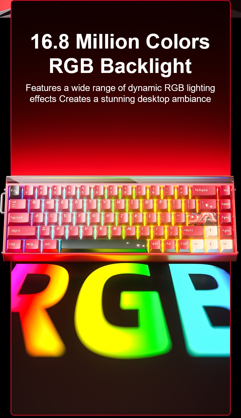 AULA HERO 68 HE Ultra Magnetic Switch Keyboard(图10)