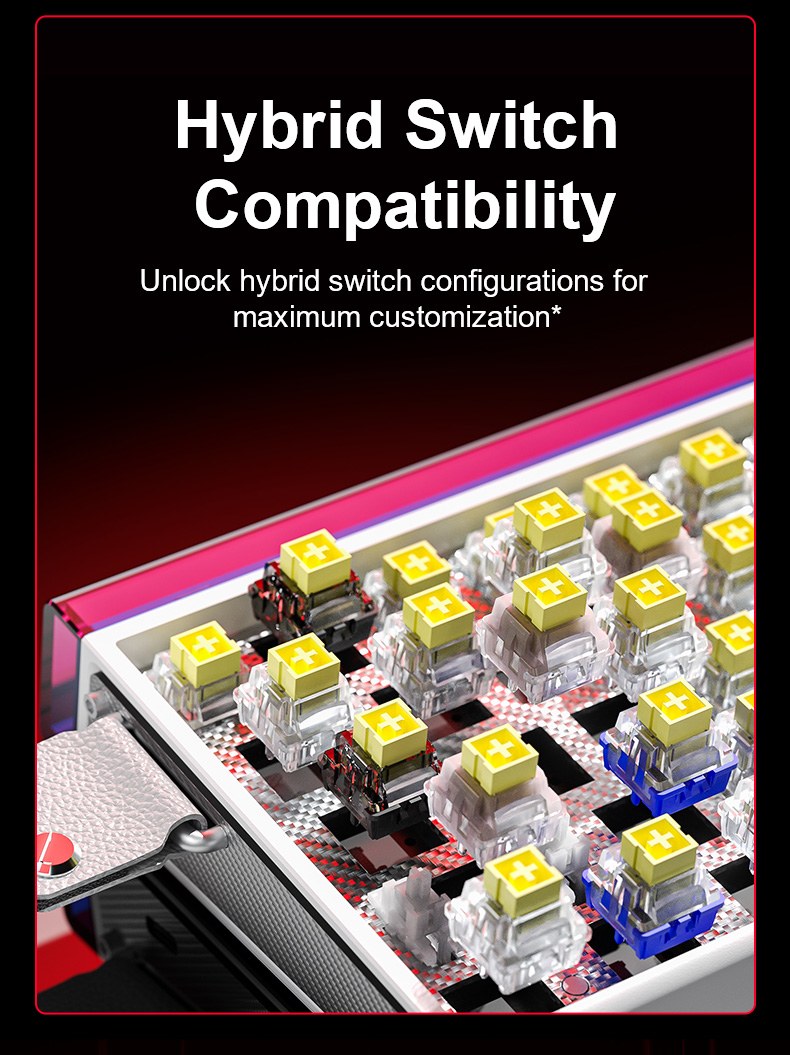 AULA HERO 68 HE Ultra Magnetic Switch Keyboard(图12)