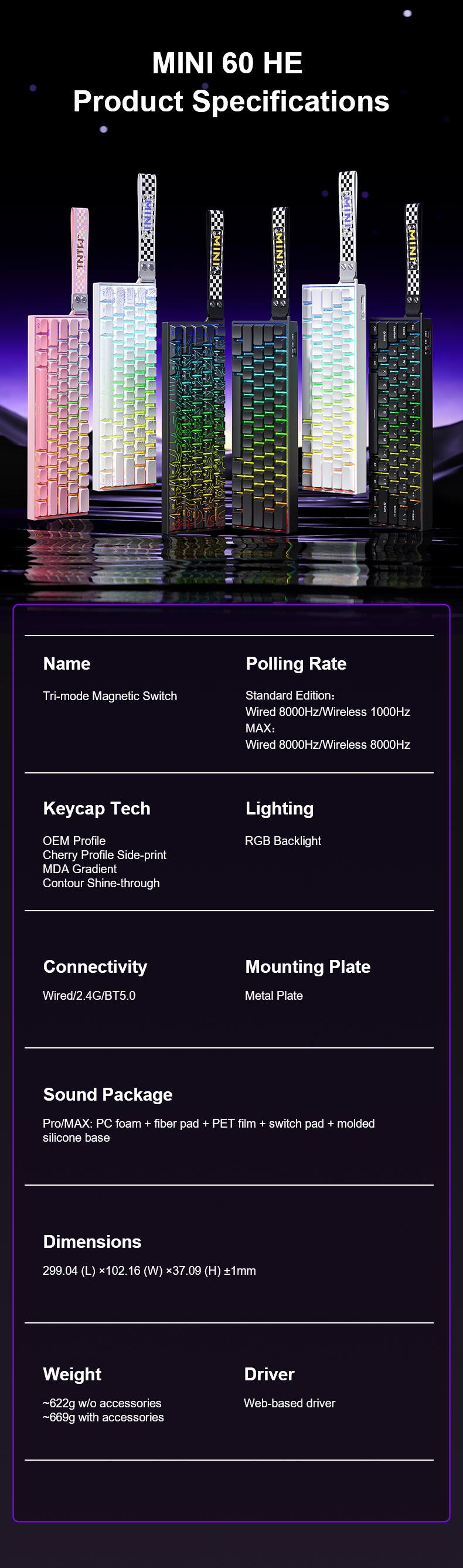 AULA MINI60HE Magnetic Switch Keyboard(图14)