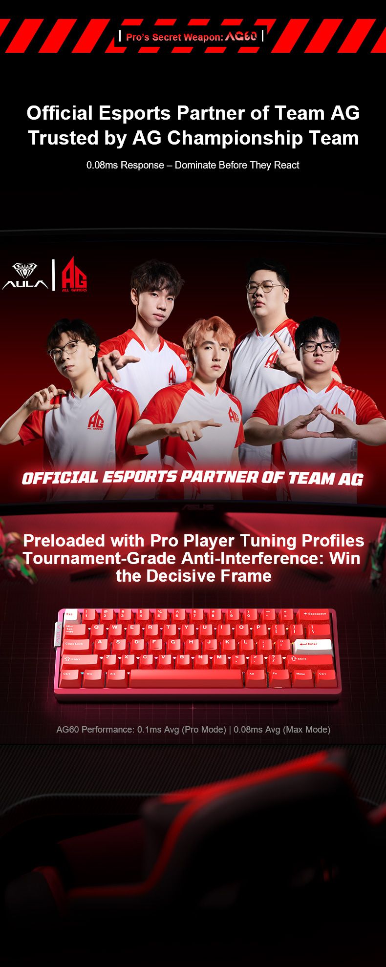 AULA AG60 Magnetic Switch Keyboard(图9)