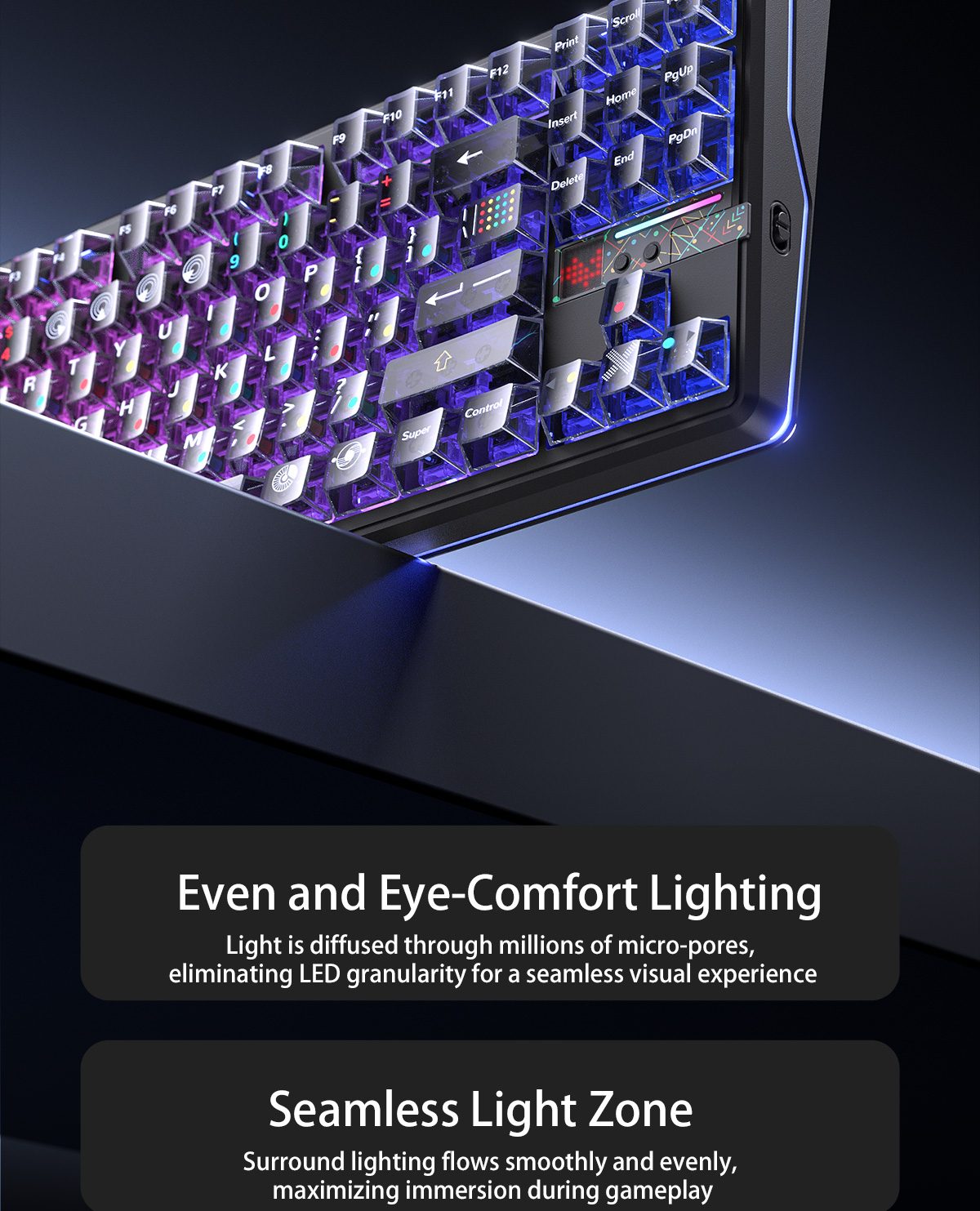 AULA F87PRO V2 Gasket Mechanical Keyboard(图9) AULA F87PRO V2 Gasket Mechanical Keyboard(图9)