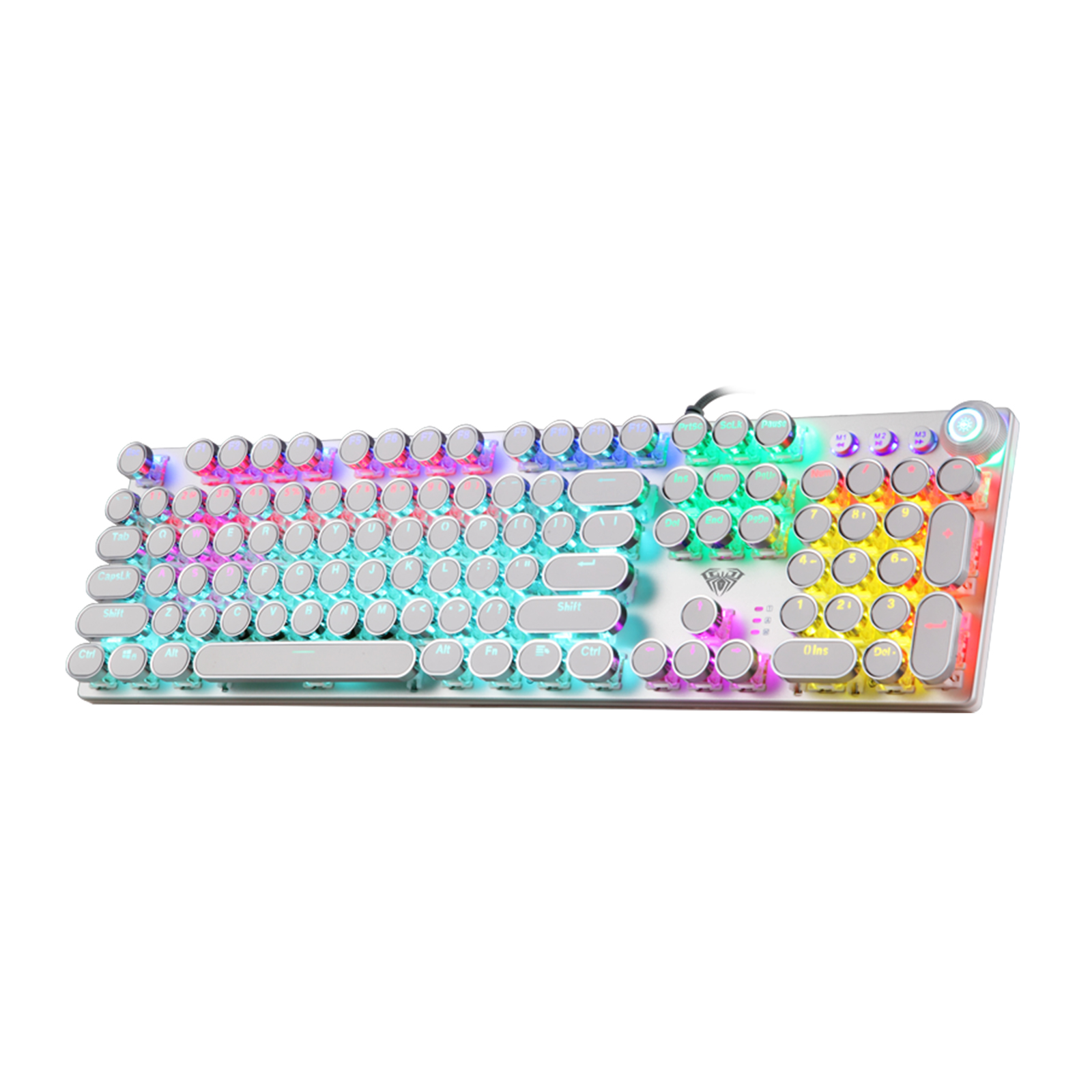 AULA F2088 Mechanical Gaming Keyboard — Where Cyberpunk Design Meets Precision Performance(图1)