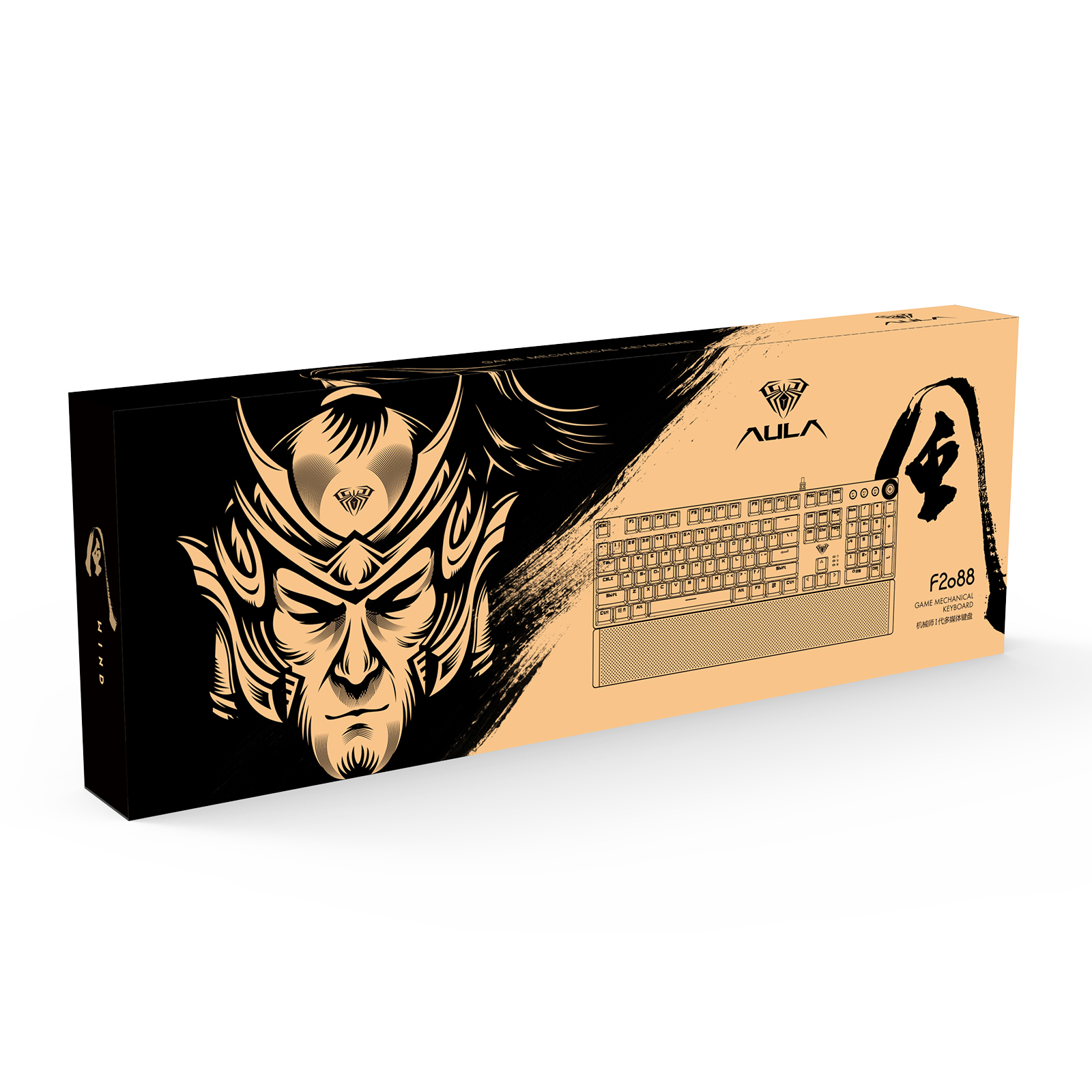 AULA F2088 Mechanical Gaming Keyboard — Where Cyberpunk Design Meets Precision Performance(图3)