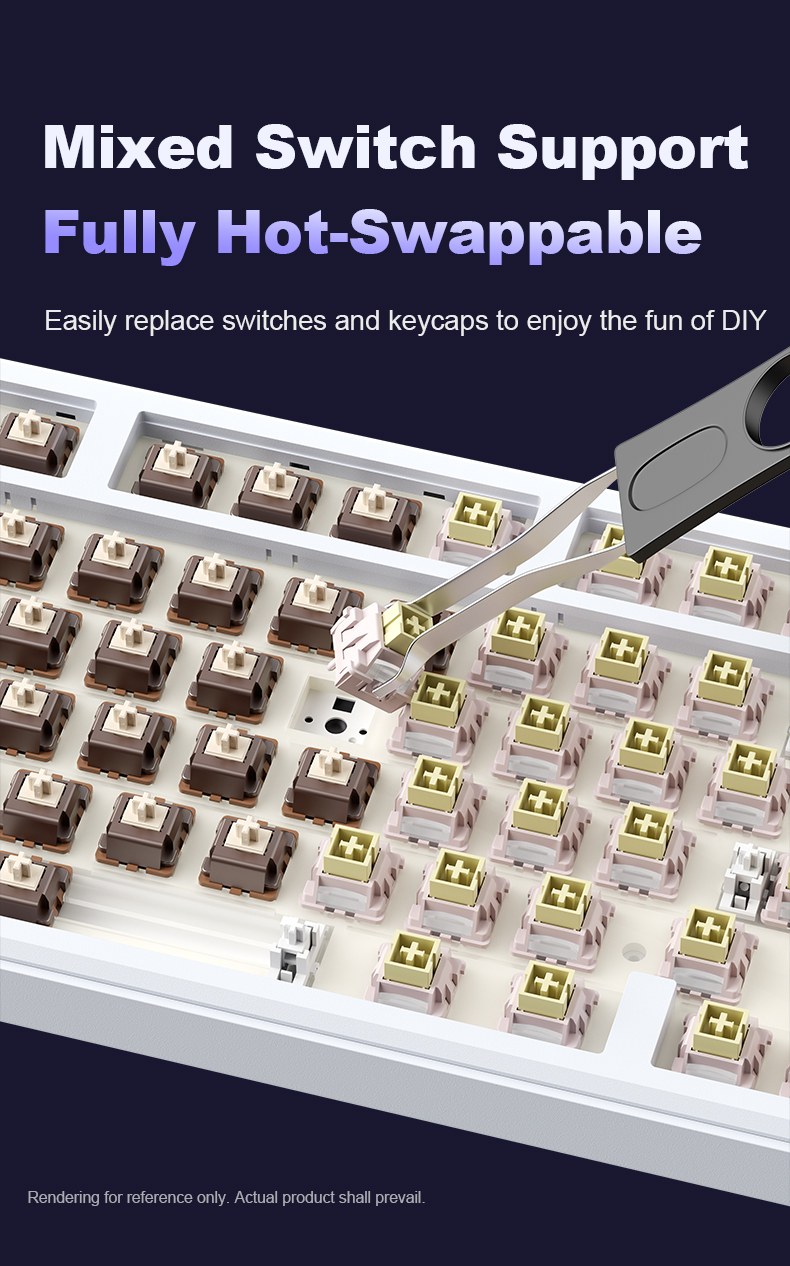 AULA L99 Smart Custom Mechanical Keyboard(图13) AULA L99 Smart Custom Mechanical Keyboard(图13)