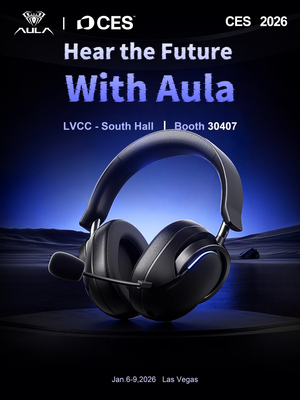 Redefining Gaming Boundaries: AULA Leads the Magnetic Switch Revolution at CES 2026(图3)