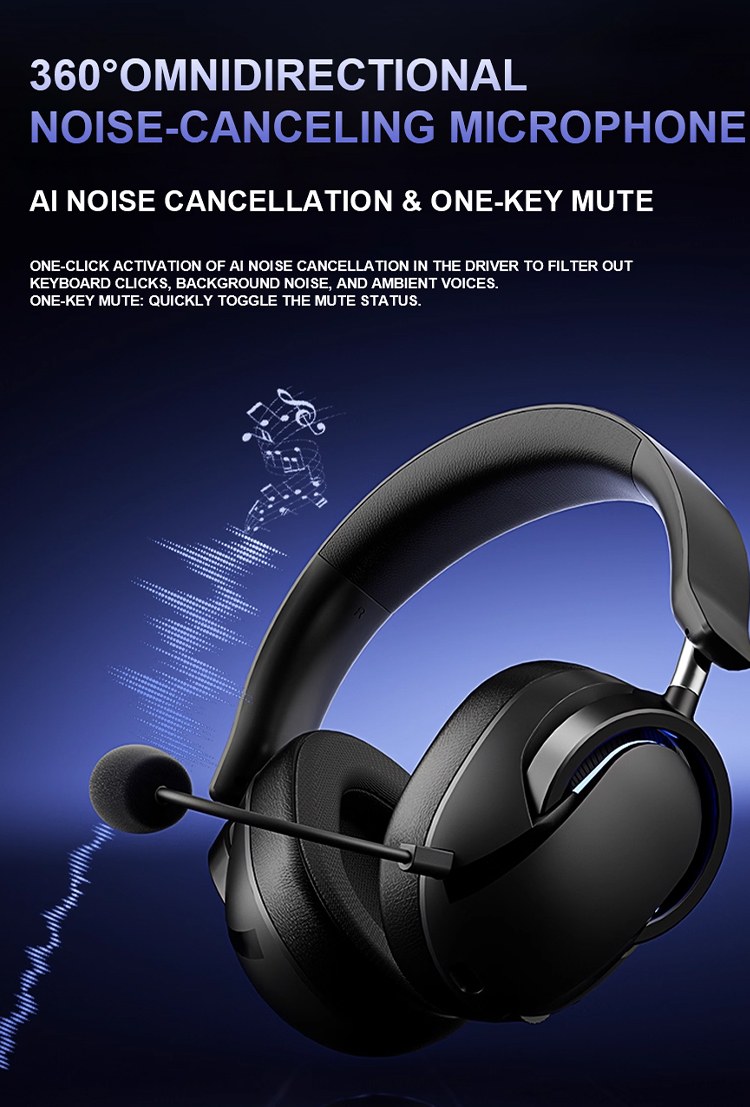 AULA A700 Wireless Gaming Headset(图12) AULA A700 Wireless Gaming Headset(图12)