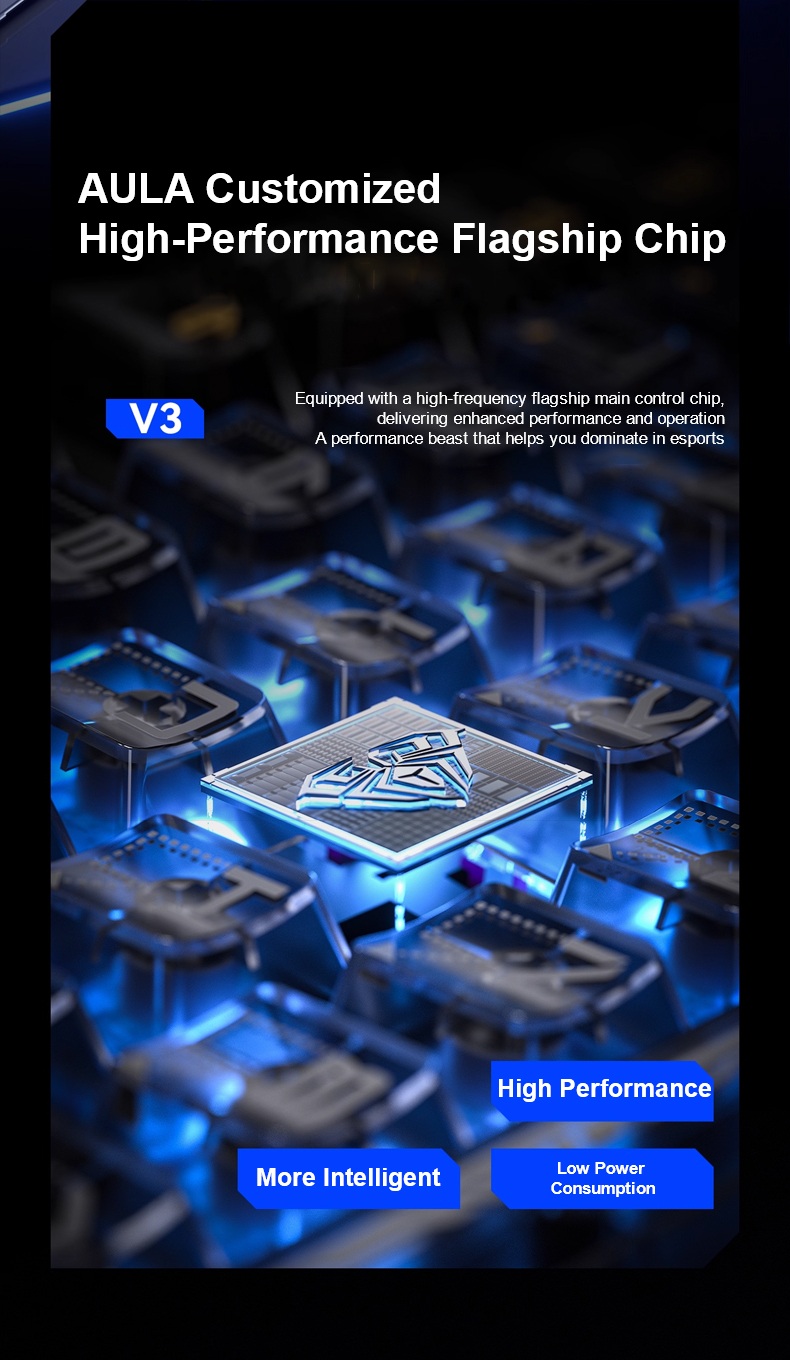 AULA F98PRO V3 Tri-Mode Smart Screen Customizable Keyboard(图10)