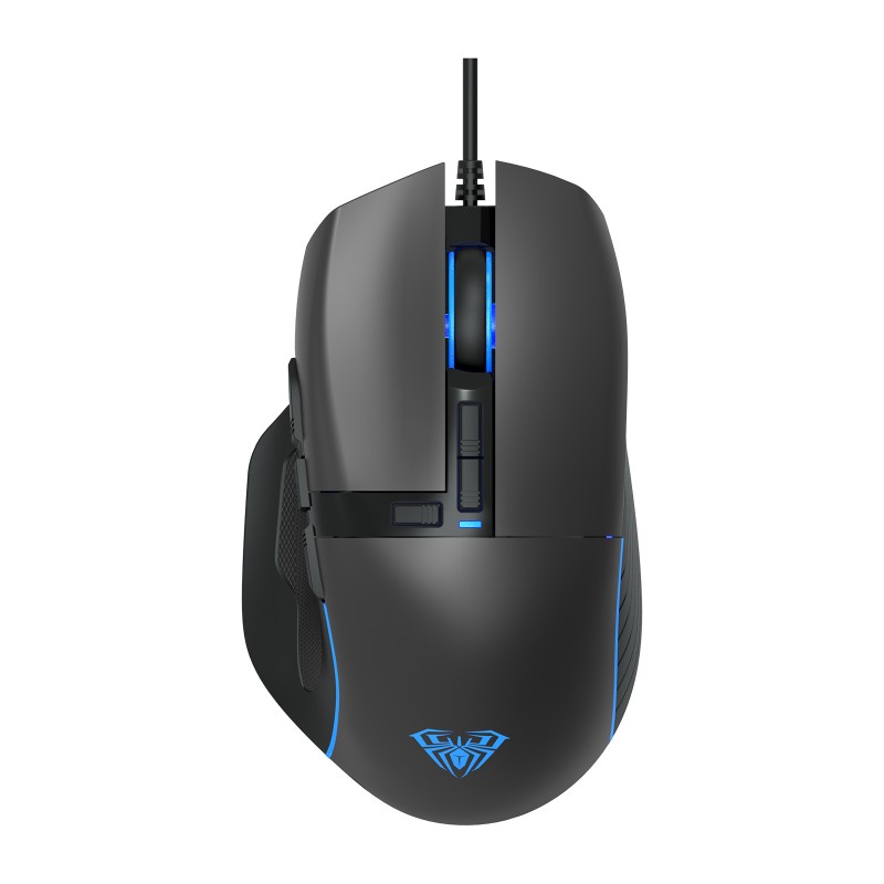 Maximize Your Gaming Setup with the Aula F808 Wired Gaming Mouse(图3)