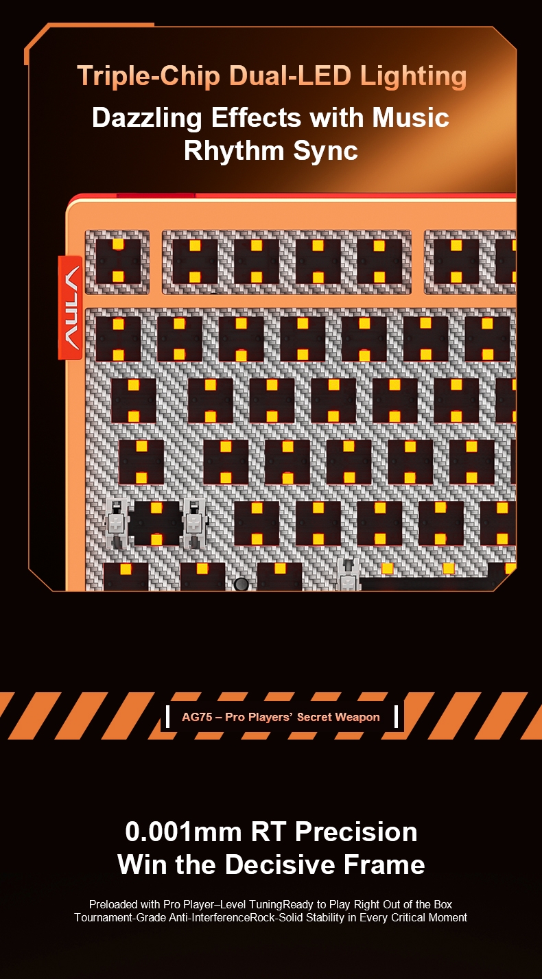 AULA AG75 Magnetic Switch Keyboard(图9) AULA AG75 Magnetic Switch Keyboard(图9)