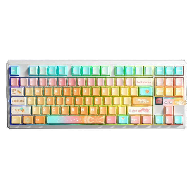 How Does the Wireless Tri-Mode of the AULA F87PRO V2 Enhance Your Typing Experience?(图2)