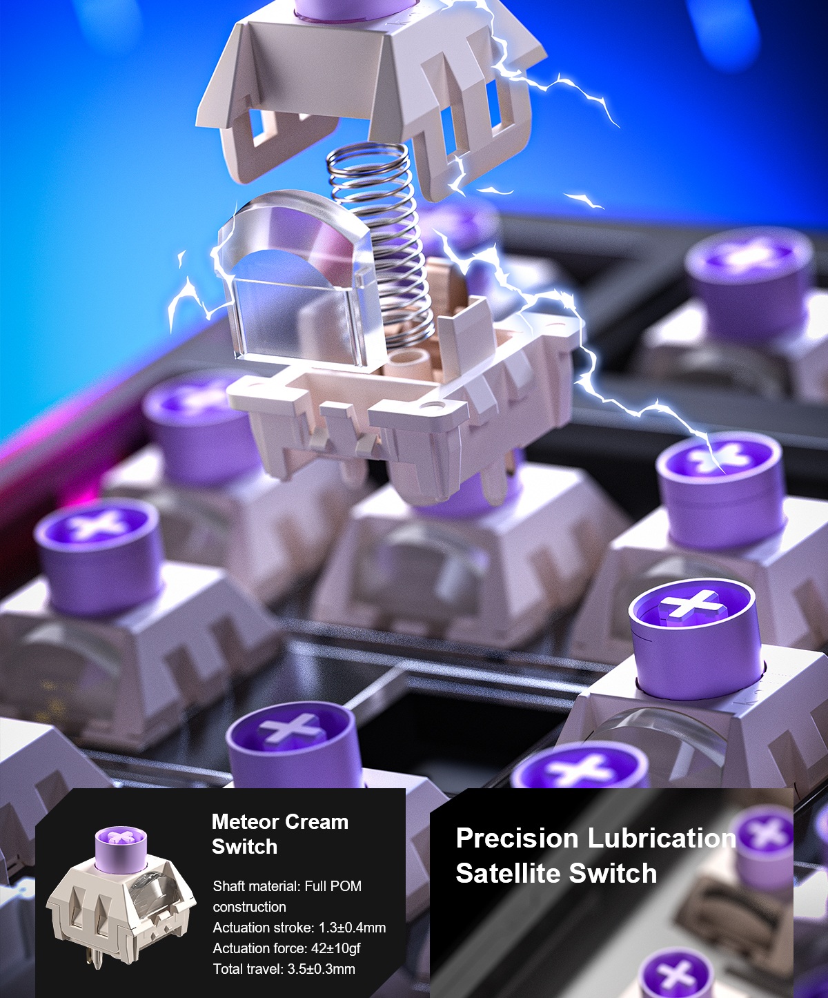 AULA F98PRO V3 Tri-Mode Smart Screen Customizable Keyboard(图15)