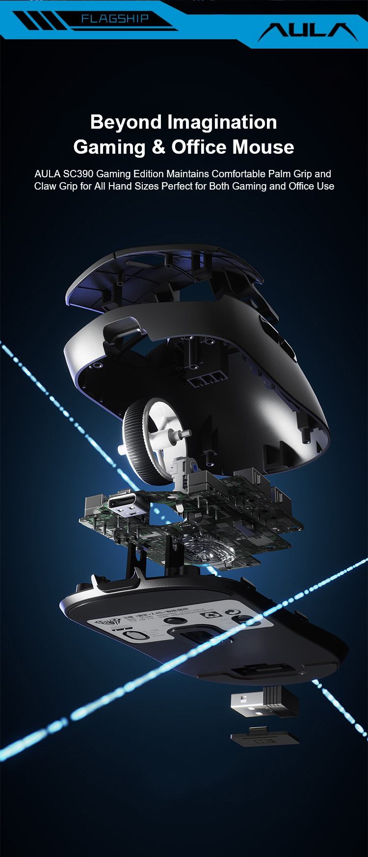 AULA SC390 Gaming Mouse(图4) AULA SC390 Gaming Mouse(图4)
