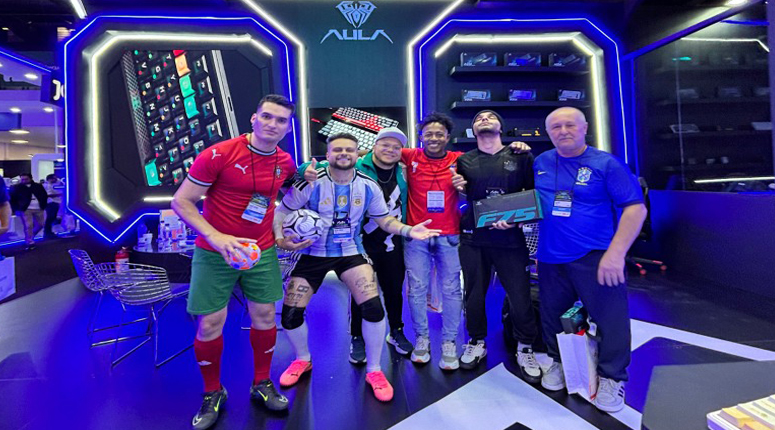 AULA Booth Explodes at ELETROLAR SHOW 2026 Kick-Off Day in São Paulo