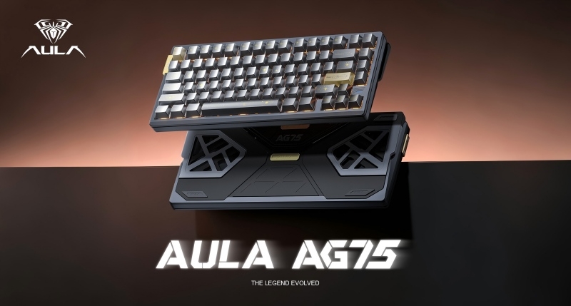 THE LEGEND EVOLVED AULA AG75 Redefines the Magnetic Switch Keyboard(图1)
