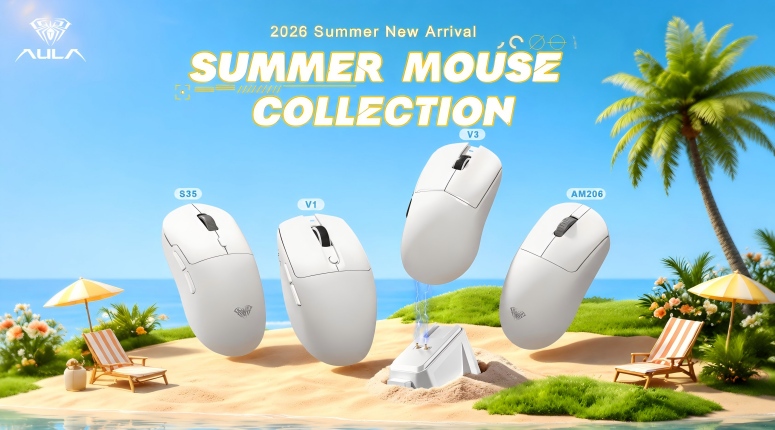 AULA Summer Collection: This Summer, Every Click Feels Lighter