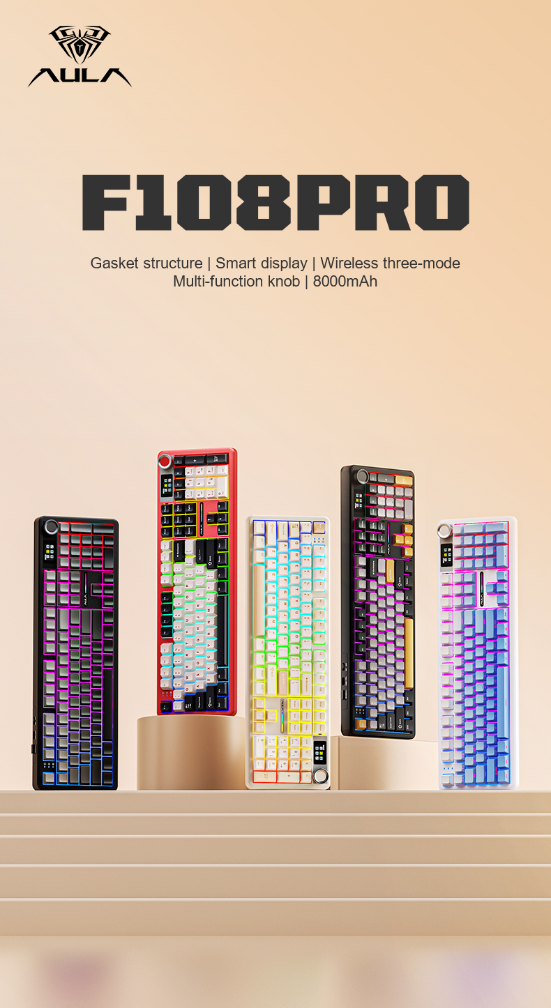 AULA F108PRO Mechanical Keyboard(图1)