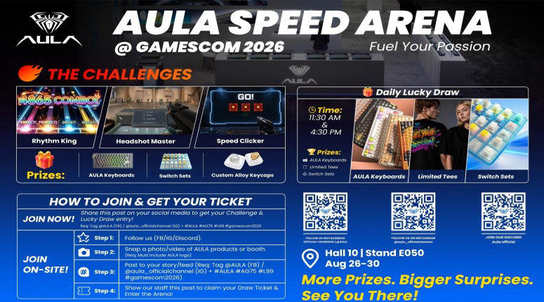 GAMESCOM 2026, ARE YOU READY?!