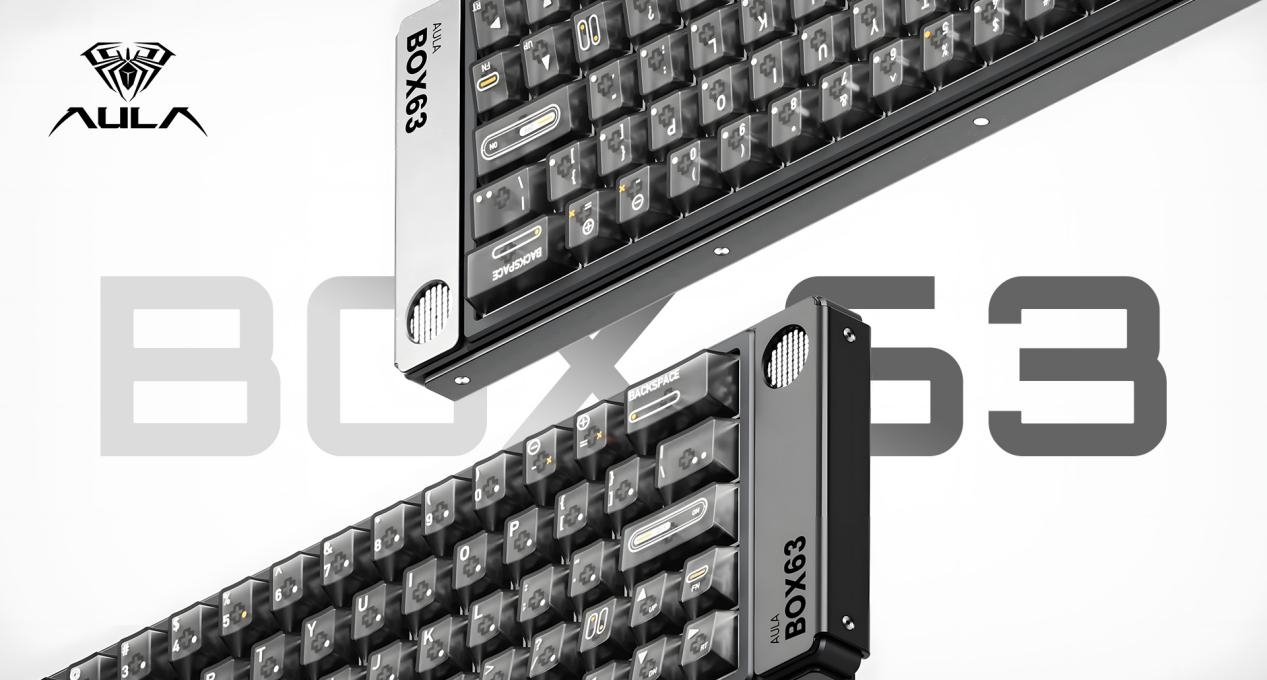 AULA BOX63: A Compact Flagship Gaming Keyboard Built for Modern Setups(图3)