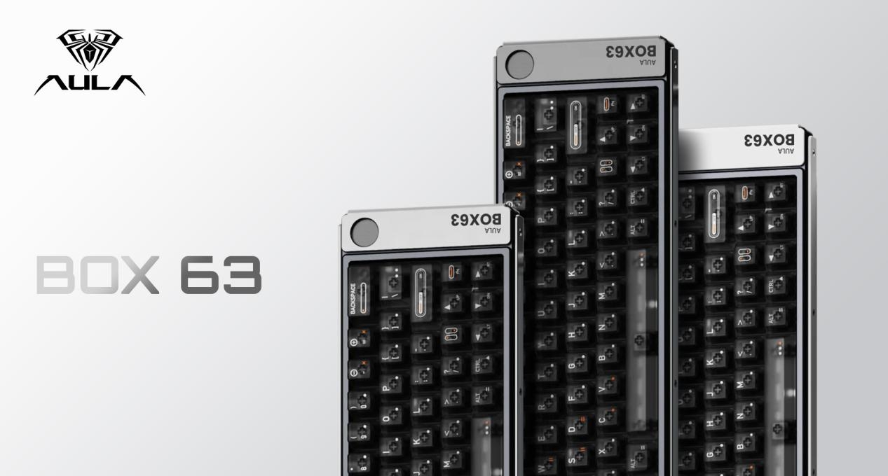 AULA BOX63: A Compact Flagship Gaming Keyboard Built for Modern Setups(图4)