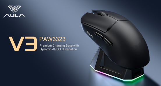 AULA V3 Lightweight Gaming Mouse: A New Level of Wireless Freedom(图2)