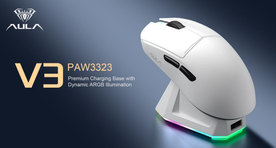 AULA V3 Lightweight Gaming Mouse: A New Level of Wireless Freedom(图3)