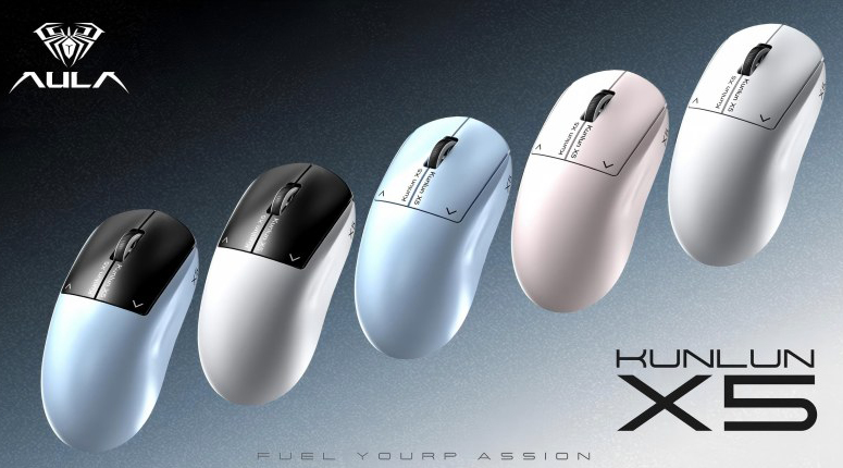 AULA X5 Wireless Gaming Mouse: A Connection That Adapts. A Click You Can Feel.
