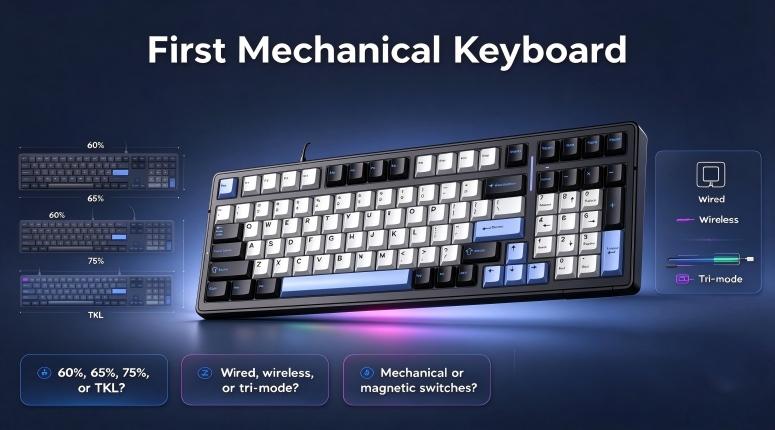 Which AULA Keyboard Should You Buy? A Beginner’s Guide to Choosing Your First Mechanical Keyboard
