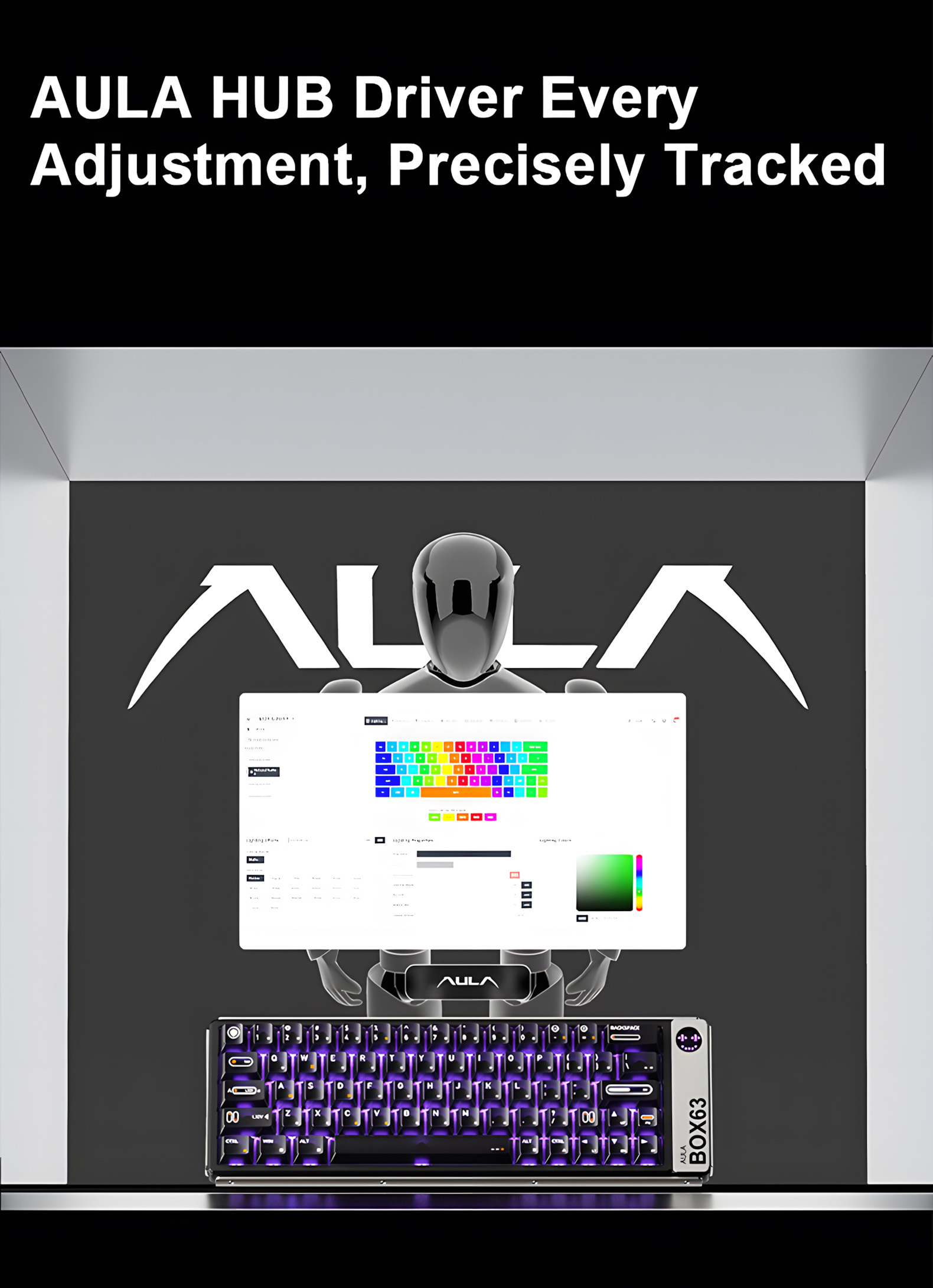 AULA BOX63 Magnetic Switch Keyboard(图17)