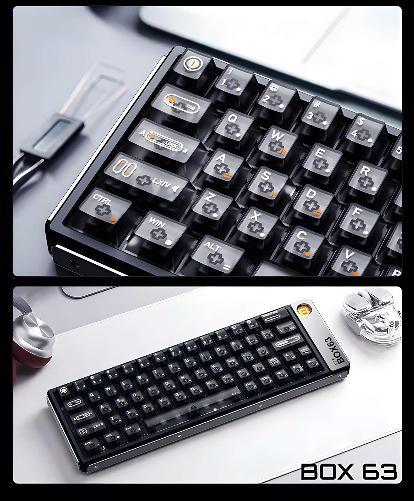 AULA BOX63 Magnetic Switch Keyboard(图21)