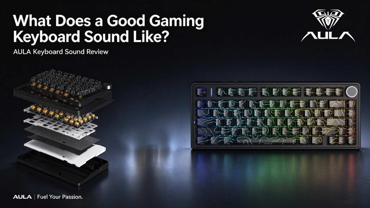 What Does a Good Gaming Keyboard Sound Like? AULA Keyboard Sound Review(图1)